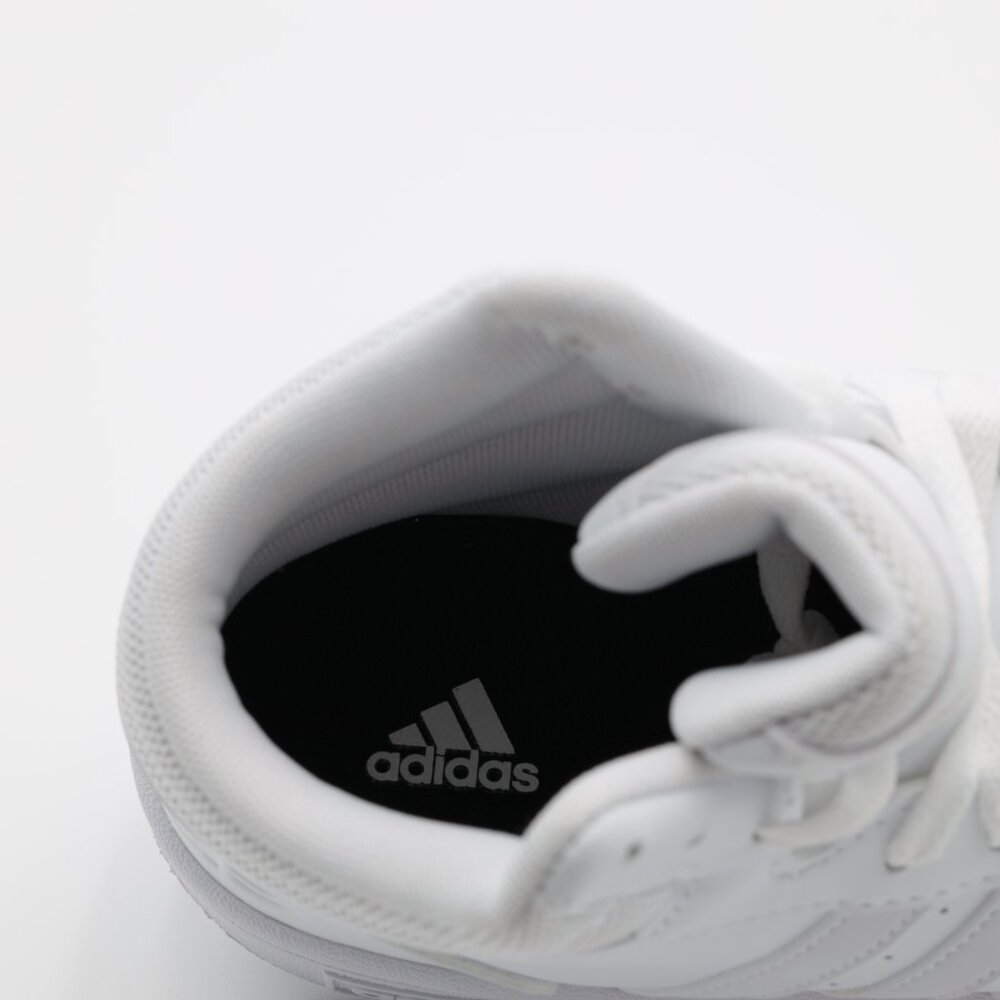 Adidas Women's Basketball Comfort Hoops 3.0‎ Mid Top Classic Shoes White Size 8 - Picture 7 of 12